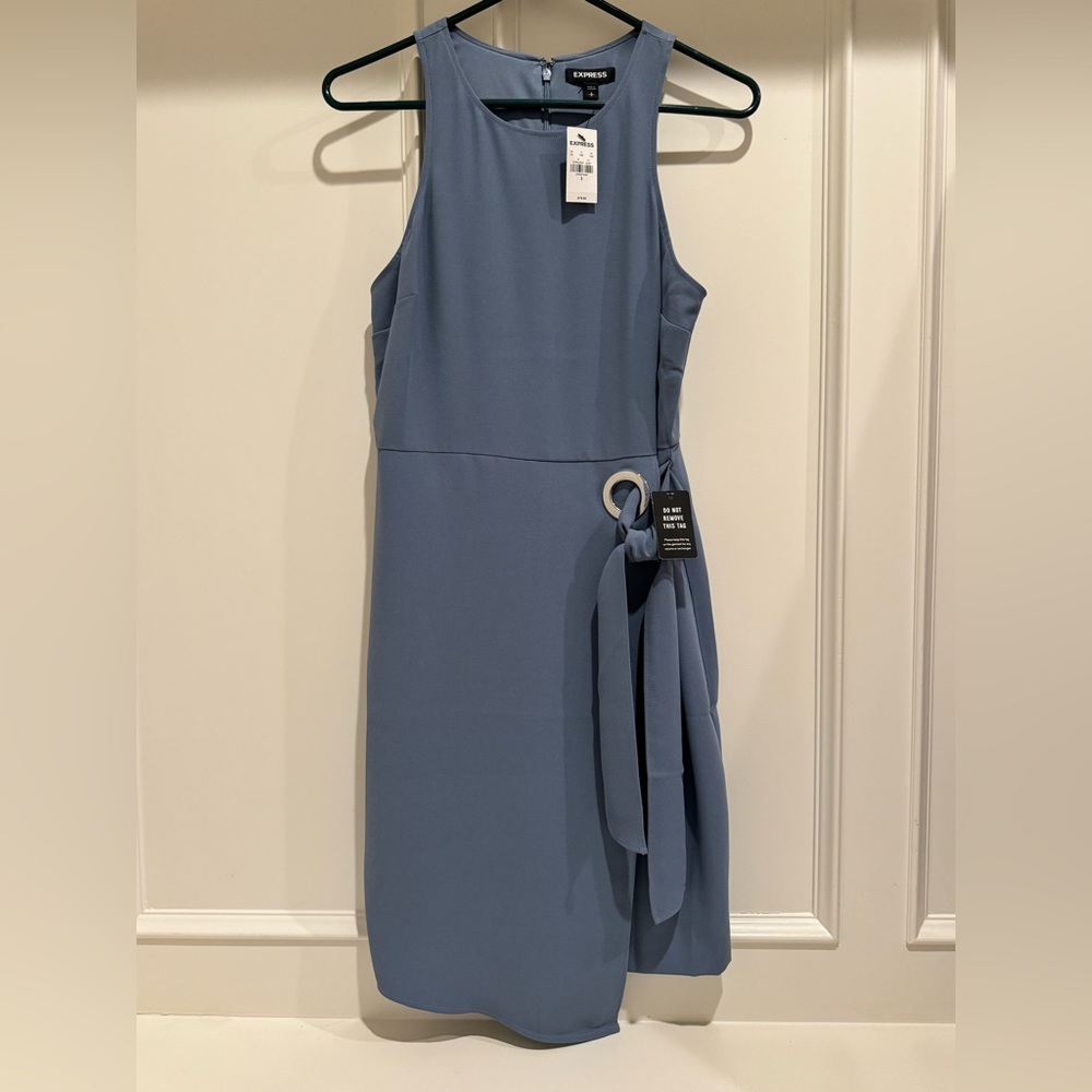 Express dress, size small, light blue